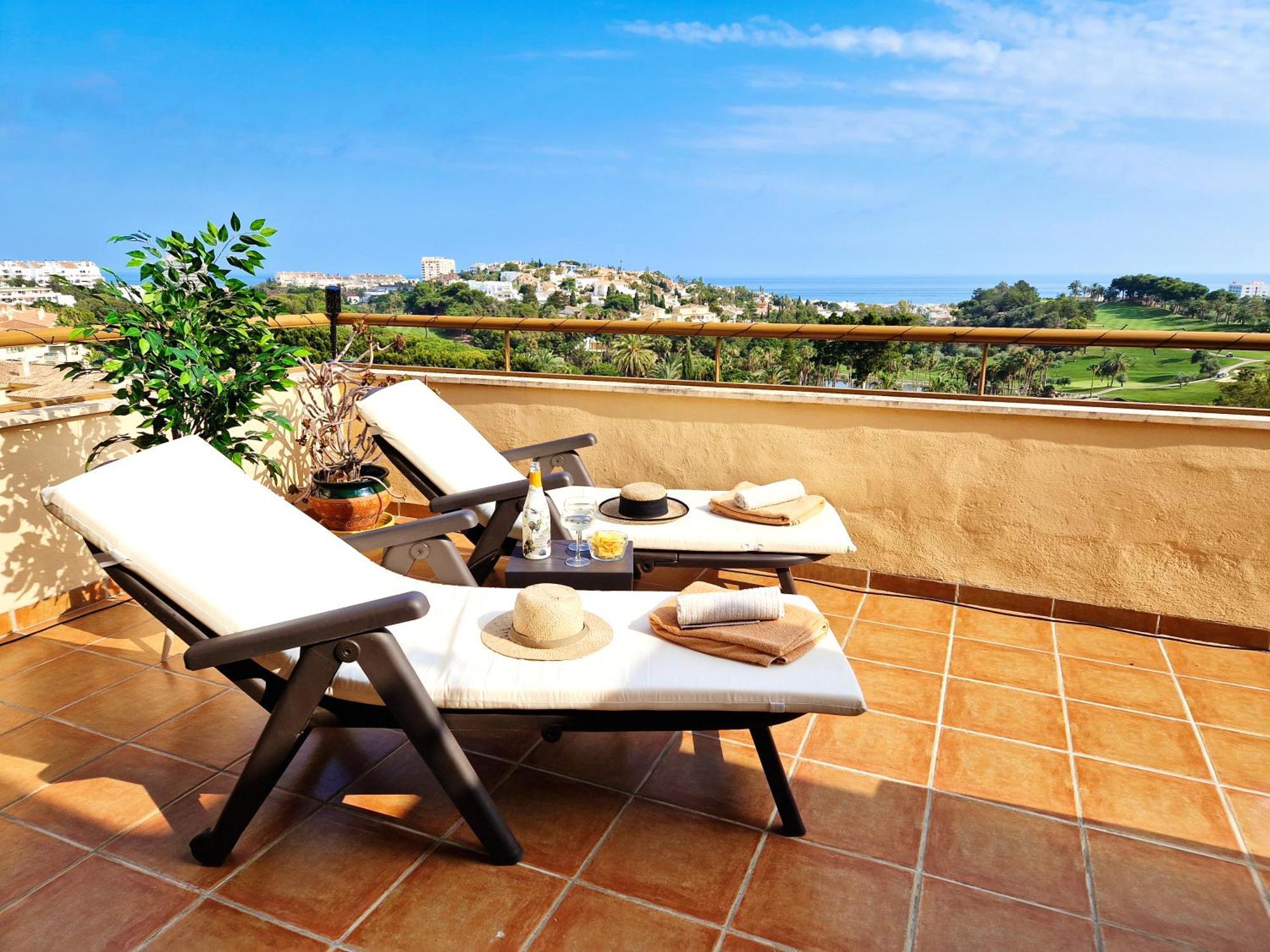 Penthouse Benalvistas Torregolf Seaview Benalmádena Exterior foto